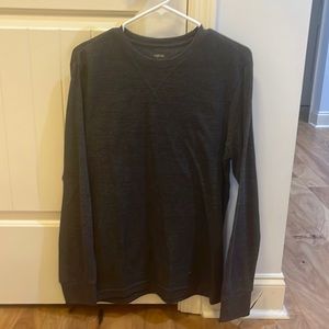 Polo Association Gray Long Sleeve Shirt or Sleepwear - Size Small